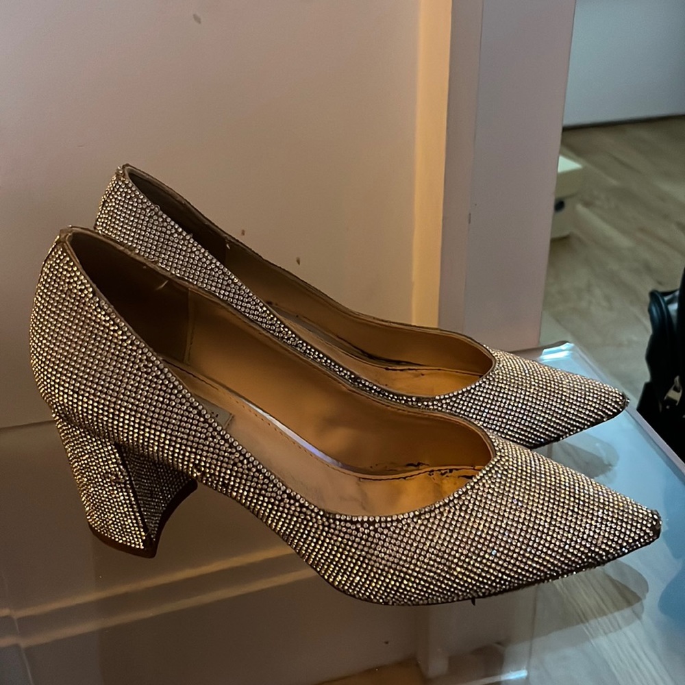 Steve Madden Sequined Pumps size 8.5